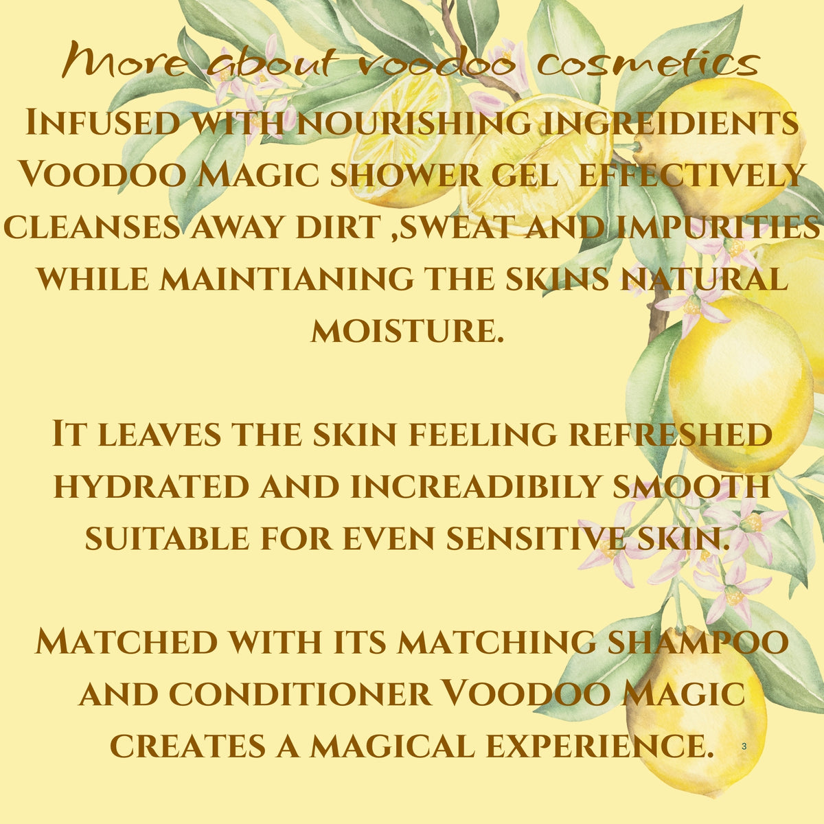 Voodoo Magic Shower Gel